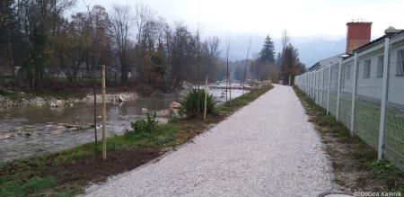 Izgradnja kolesarske povezave Kamnik–Godič (1)